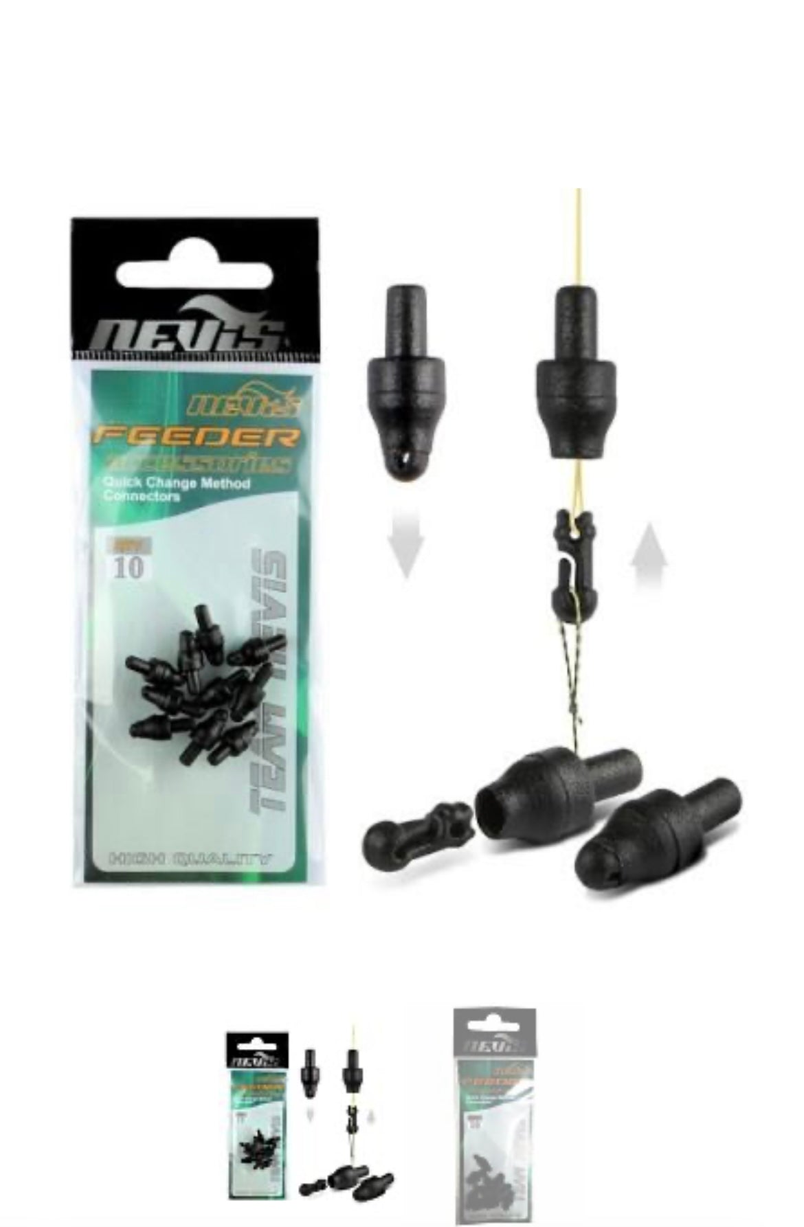 Quick change Nevis conector rapid method 10buc/plic