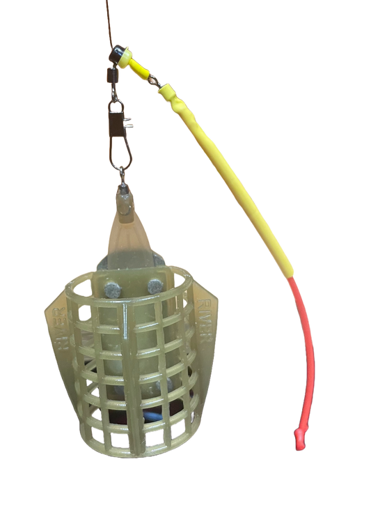 Montura feeder cu power gum sau elastic