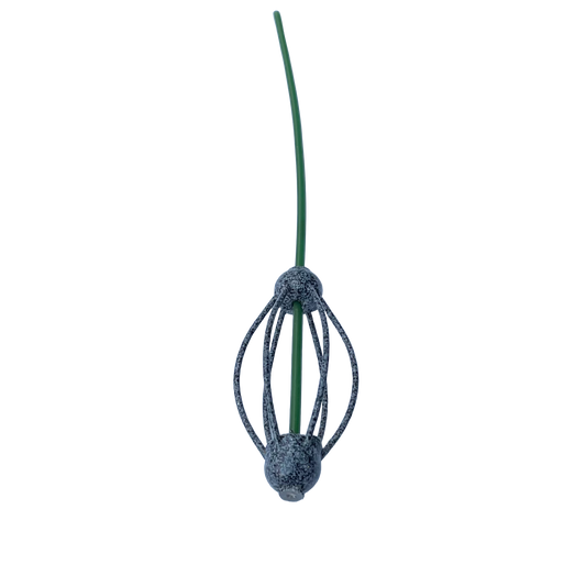 Momitor culisant plastifiat cu tija și sistem de autoînțepare 40 gr