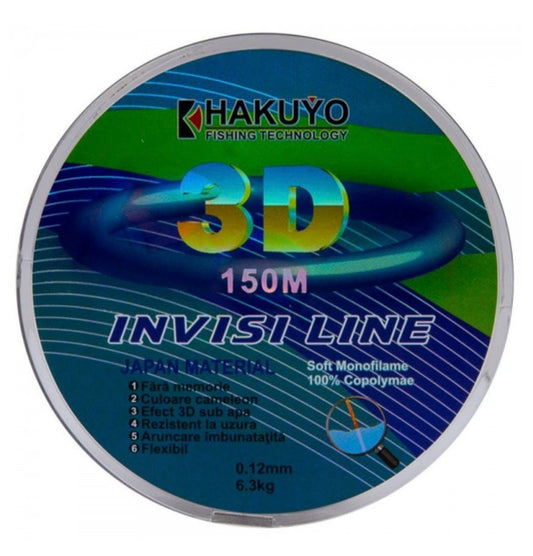 Fir monofilament 3D Hakuyo 150 m