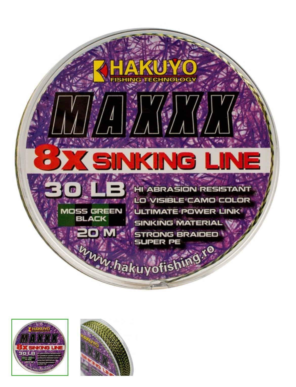 Fir textil Hakuyo maxxx X8 20 m