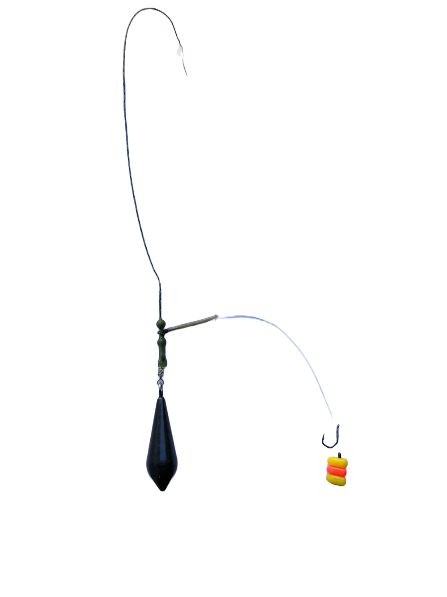 Montura elicopter de pescuit la crap,leadcore de 45 lbs si plumb long cast