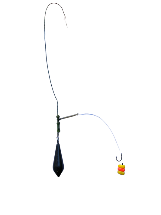 Montura elicopter de pescuit la crap,leadcore de 45 lbs si plumb long cast