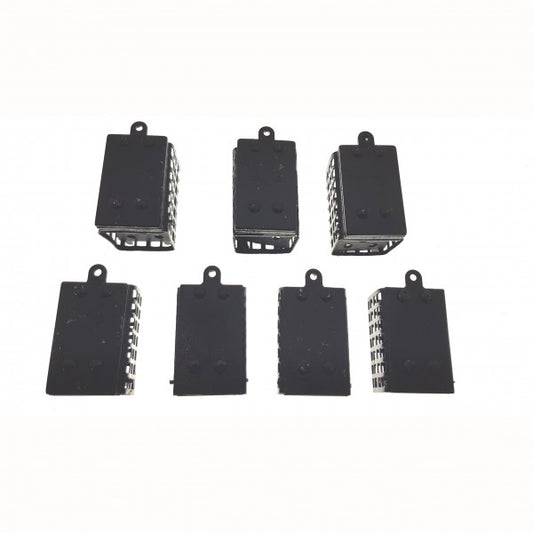 Cosulet feeder de metal cu plasa rara 4x4mm